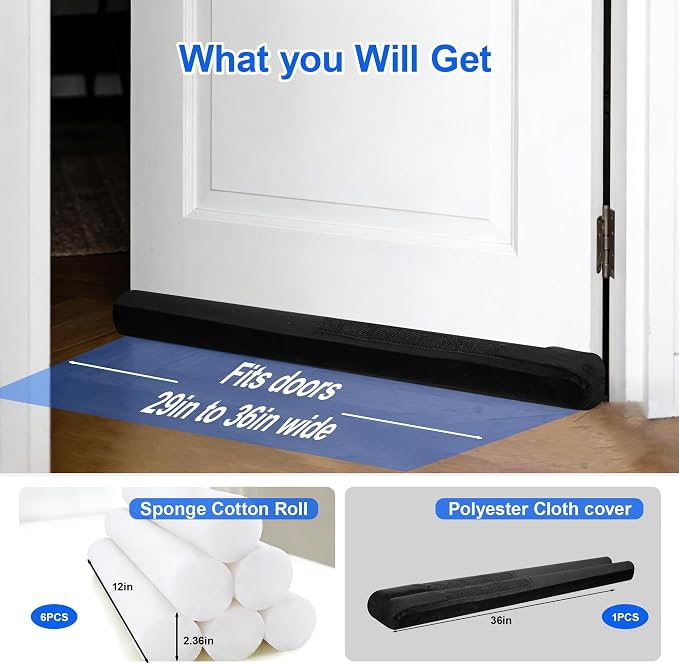 39" Door Draft Stopper - Image 2