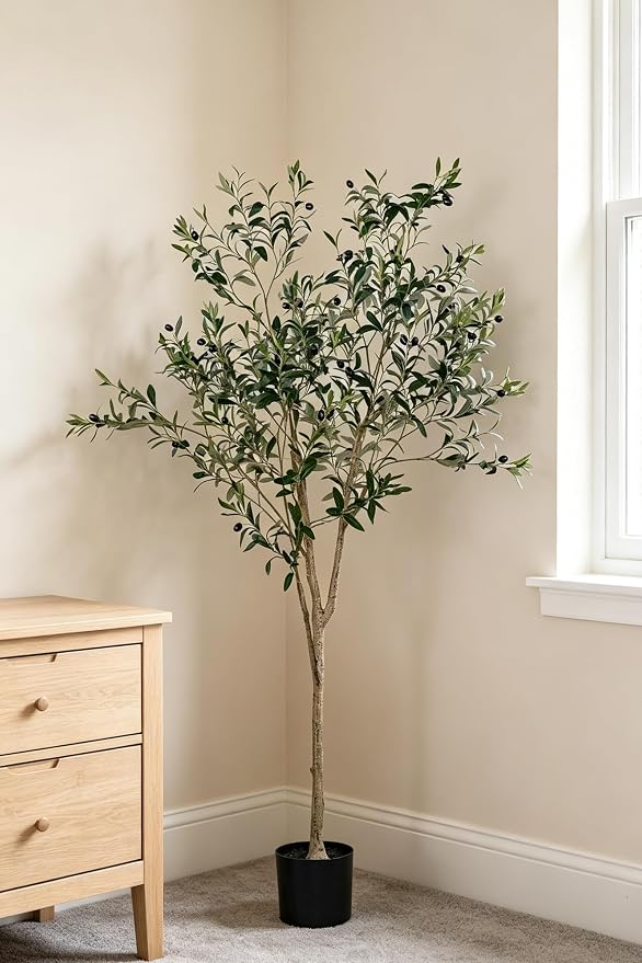 6FT Artificial Olive Tree Indoor - Image 5
