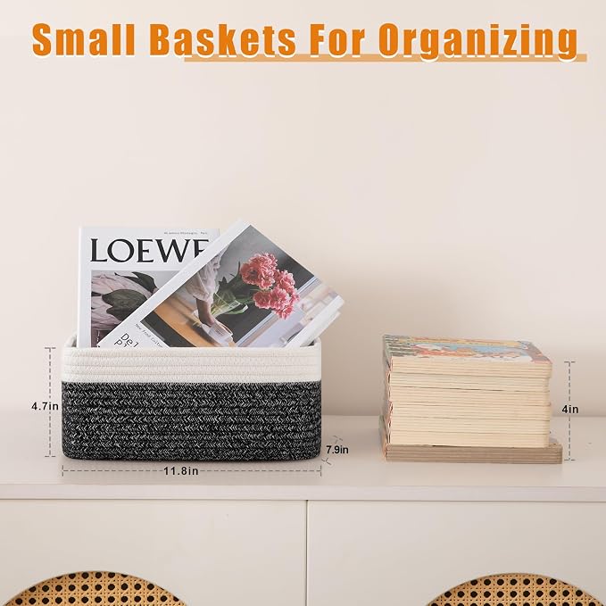 OIAHOMY 4 PACK 7L Storage Baskets - Image 2