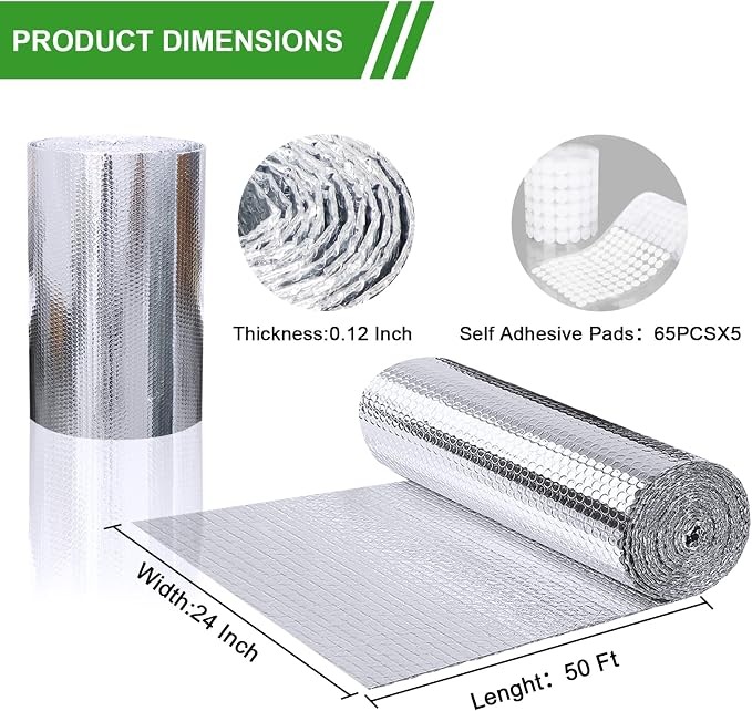 Reflective Insulation Roll, Radiant Barrier - Image 6