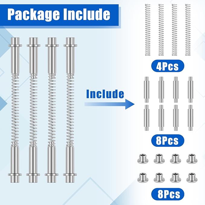 4Kit K 5131 Storm Door Hinge Pin Kit, Screen Door Hinge Pins Repair | Premium - Image 7