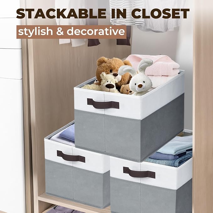 8 Pack Closet Organizers and Storage Bins - Image 4