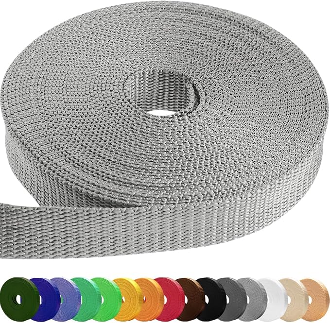 Webbing Strap, 3/4" to 2", 10-50 Yds, EDC gear, backpack repair and pet dog by TECEUM