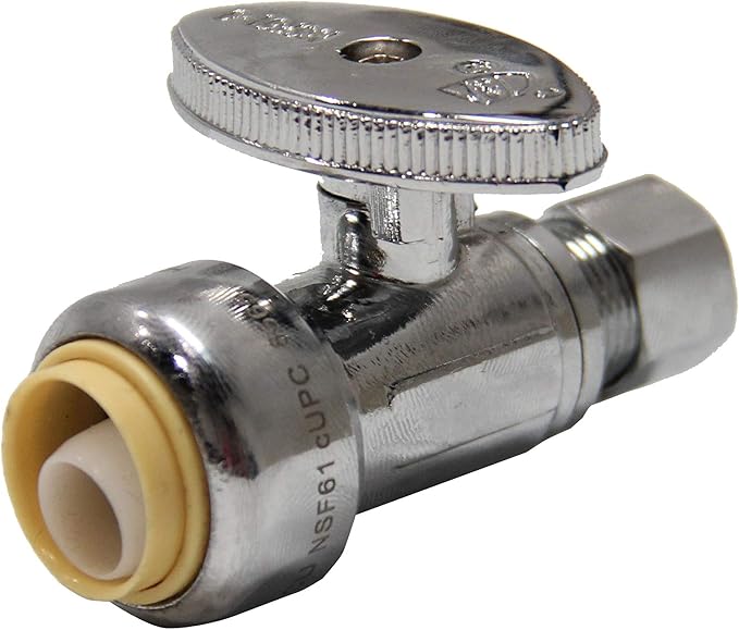 10PACK EFIELD Push Fit Straight Stop Valve - Image 3