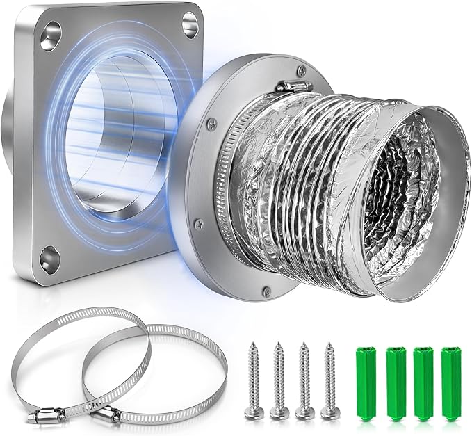 Magnetic Dryer Vent Coupler by FRECCU