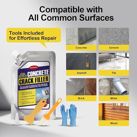 Self-Leveling Concrete Crack Filler – High Elasticity Cement Sealant | - Image 9
