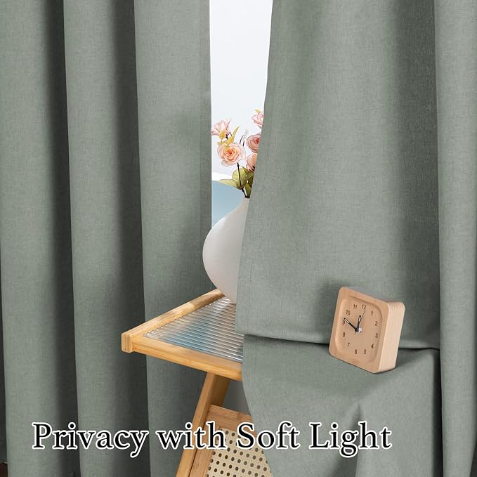 H.VERSAILTEX Room Darkening Curtains 108 inches Long - Image 6