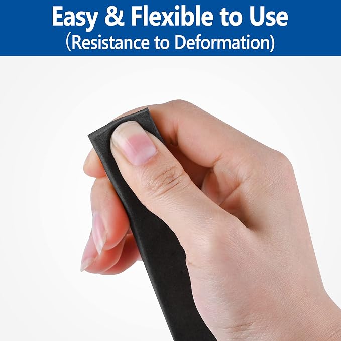 Self Adhesive Foam Tape Weatherstrip 3/4in x 1/8in x 50Ft High Density Foam - Image 5