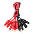DROK Jumper Wires with Alligator Clips Electrical 20 AWG Copper Wire | Double by DROK