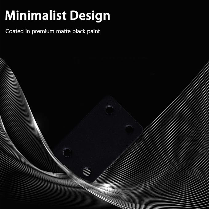 12 Pcs Mending Plate, 2.37 x 1.5 inch Stainless Steel Flat Plates - Image 5