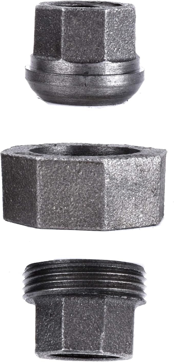 PIPE DECOR Union Fitting, 3/4 Inch, DIY Furniture, and Standard 3/4 Inch - Image 6