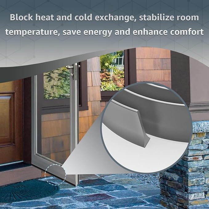 2Pcs Replacement for Andersen Storm Door Botton Sweep Fin Weatherstrip | - Image 5