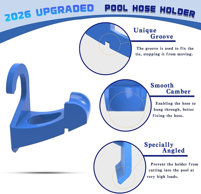 2Pcs Swimming Pool Pipe Holders, Pool Accessories, Pool Hoses - Image 3