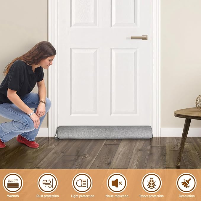 Triangle Under Door Draft Stopper Noise Blocker 30 Inches - Image 7