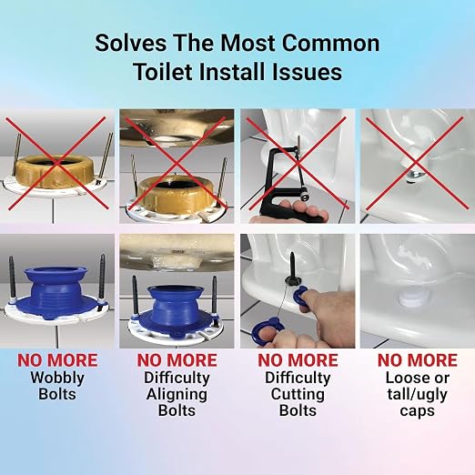 One N Done Toilet Flange Repair Kit – Complete Toilet Wax Ring Replacement Kit - Image 7