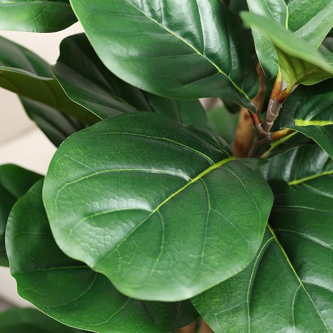 6FT Artificial Fiddle Leaf Fig Tree - Image 4