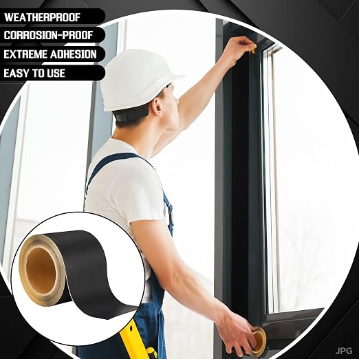 Feifeiya Window Flashing Tape 3.75 Inch x 50 ft Acrylic Adhesive UV Resistant - Image 6