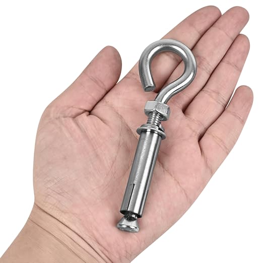16 Pack 5/16" X 4-3/16" Expansion Eye Bolt, Concrete Eyebolt Anchors, Heavy - Image 7