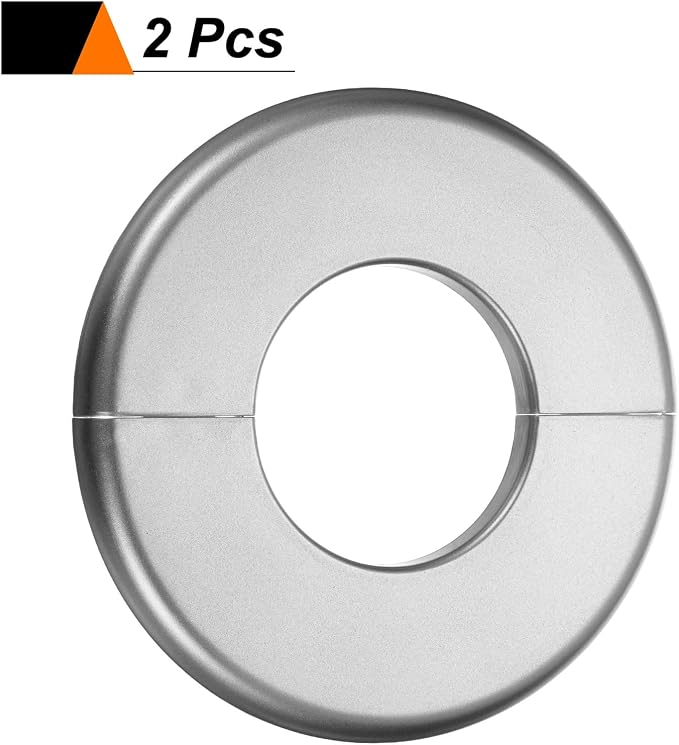 HARFINGTON 2pcs Wall Split Flange 51mm/2" Self-Adhesive Plumbing Cover Plates - Image 3