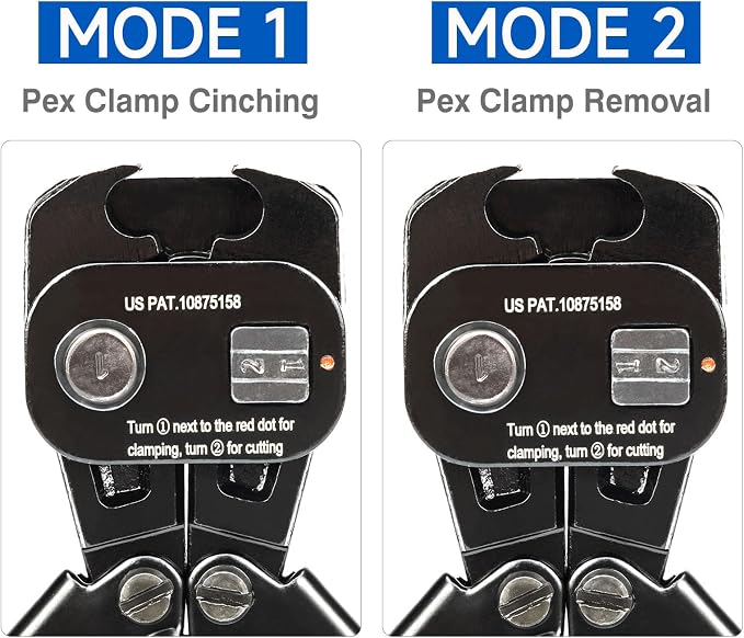 iCrimp PEX Crimping Tool Kit for 3/8-in, 1-in PEX Clamp Cinch & Removal - Image 5