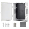 Outdoor Waterproof Electrical Junction Box, ABS Water Resistant Enclosure by smartpoeswitch