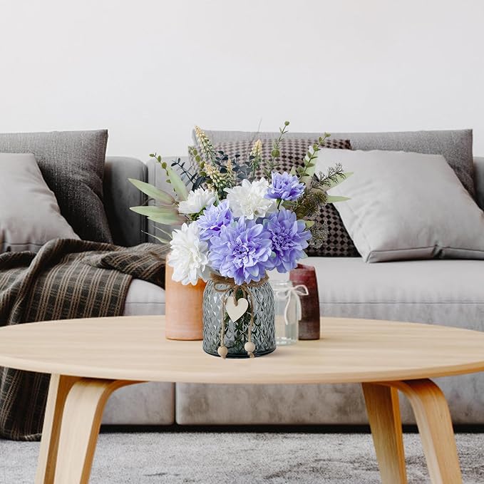 Fake Flowers in Vase, Faux Flowers in Vase, Table Centerpieces - Image 8