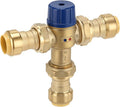 Thermostatic Mixing Valve 3/4 Inch Push-fit Mixing Valve, Temperature Control by HOME