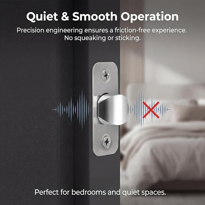 Adjustable Deadlatch 2-3/8'' or 2-3/4'', Adjustable Door Latch Entry Door Lock - Image 5