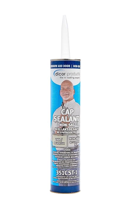 Dicor 351CST-1 HAPS-Free Tan Cap Sealant by DicorProducts