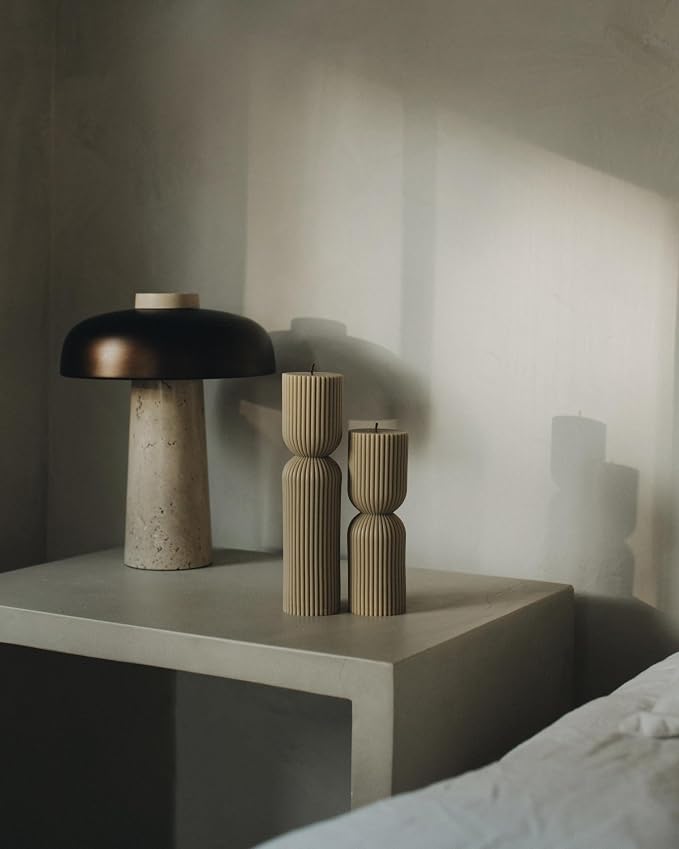 LAWA Hourglass Pillar Candle - Image 2