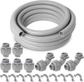 Yariwiz Flexible Electrical Conduit Liquid Tight PVC Conduit Kit by Yariwiz