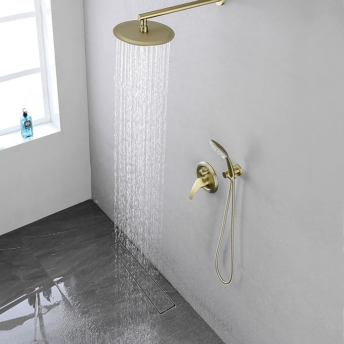 EXF Linear Shower Drain 12 Inch Matte Black - Image 8