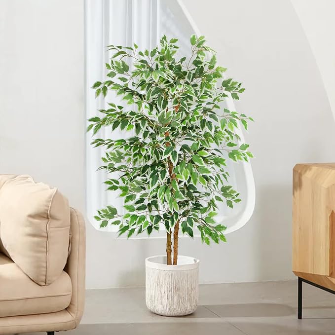 GTIDEA 5ft Ficus Tree Artificial, Tall Fake Tree - Image 6