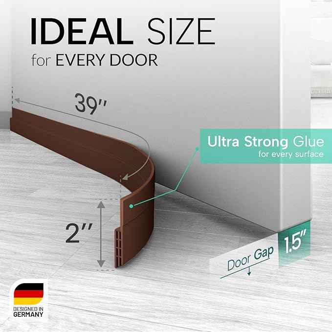 Vellure® Door Draft Stopper for Bottom of Door - Image 2