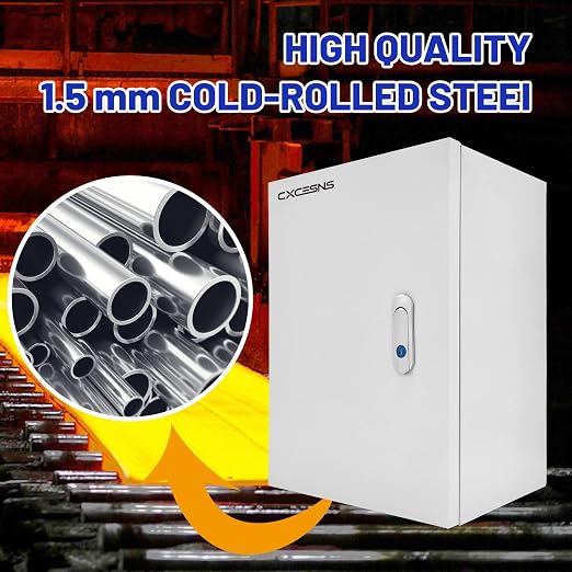 Outdoor Electrical Box 12x10x6 NEMA4X IP66 Waterproof Junction Box | 1.5mm Cold - Image 7