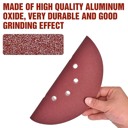 9 Inch 10 Holes Sanding Disc 150 Grit Drywall Sandpaper 30PCS - Image 6