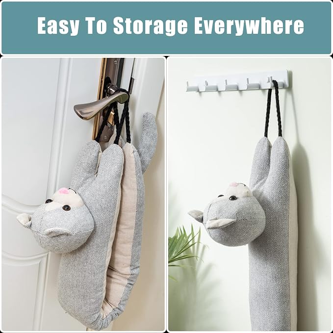 Under Door Draft Stopper Decorative Wind Stopper 38 inch - Image 7