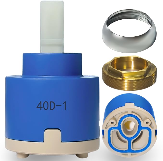 40mm Ceramic Faucet Cartridge, Replacement by Home