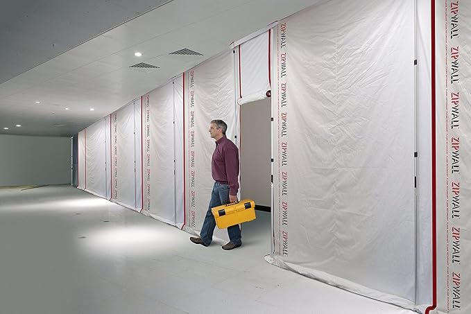 ZipWall ZF2 ZipFast Reusable Barrier Panel - Image 2