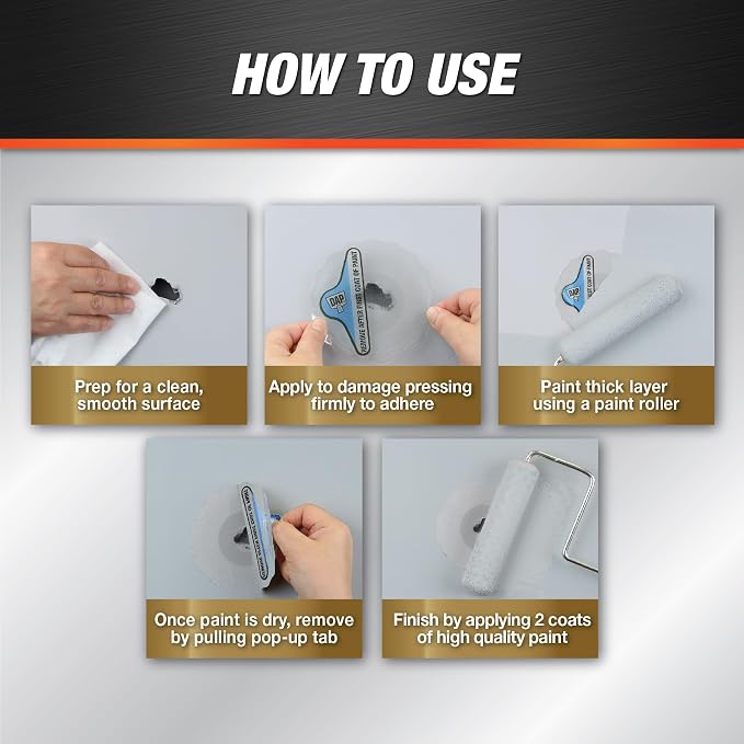 DAP Eclipse Rapid Wall Repair Patch, 4 in - Image 4