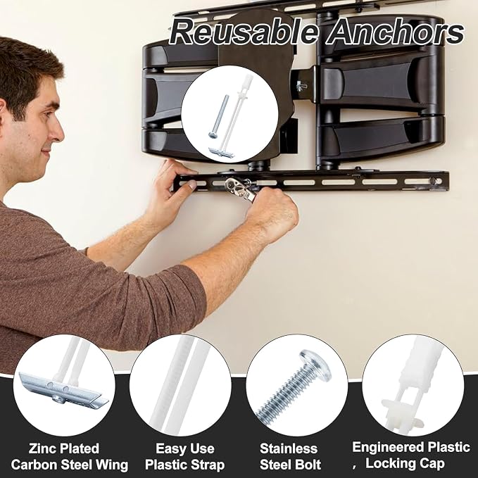 10 Pack Drywall Anchor with Included Bolts - Image 5