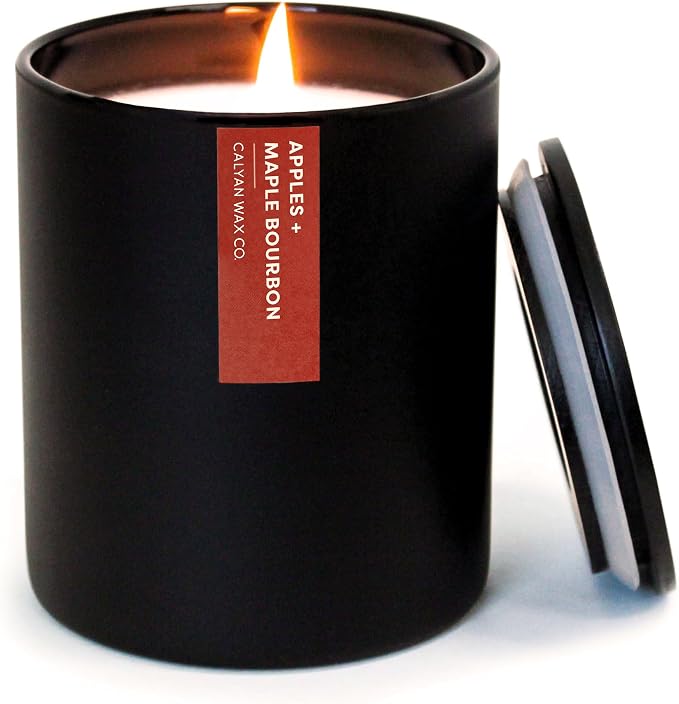 Apples & Maple Bourbon Scented Candle by CalyanWaxCo