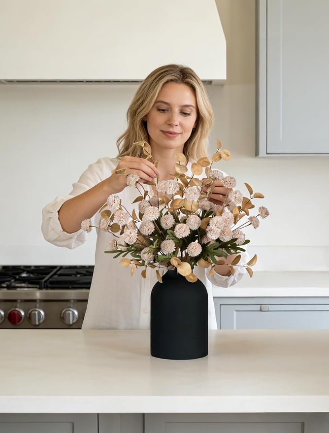 BLOSMON Fake Flowers Centerpieces - Image 7
