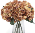 Kimura's Cabin 6Pcs Hydrangea Artificial Flowers Fall Flower, Autumn Yellow | by WeddingPartyArrangementBouquetsDecorationArtificialFlowers
