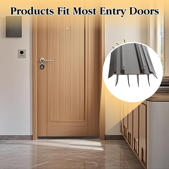 2 Pcs 36 Inch 90CM Exterior Door Sweep - Image 5