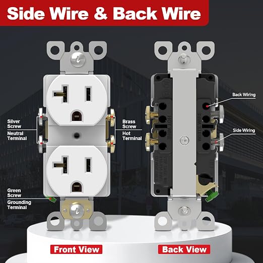 ThunderWay Duplex Electrical Receptacle Outlets - Image 4