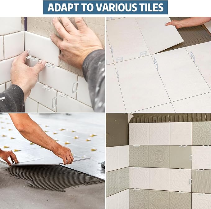 2400 Tile Spacers 1/8 Inch Tile Leveling Clips - Image 6