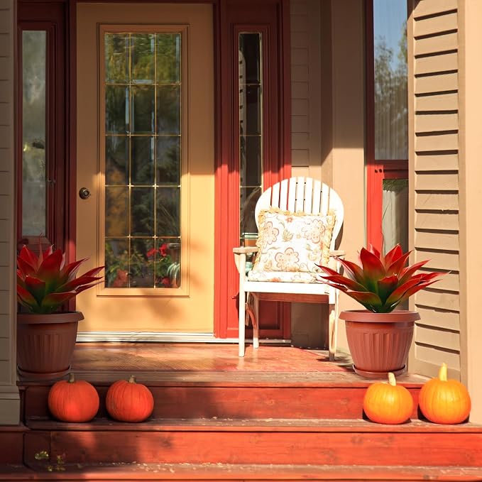 Velener Fall Fake Agave Artificial Plant, Unpotted Faux Agave Stems Plant - Image 7