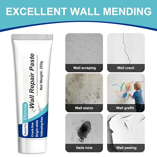 Drywall Repair Kit, Fivewan Wall Mending Agent - Image 4