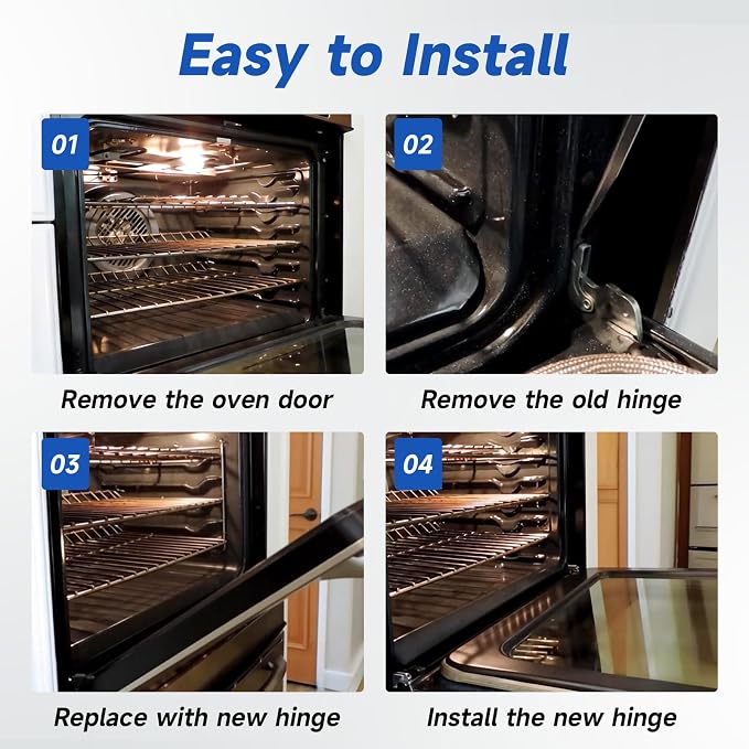 WB10X21659 Oven Door Hinge Compatible - Image 6